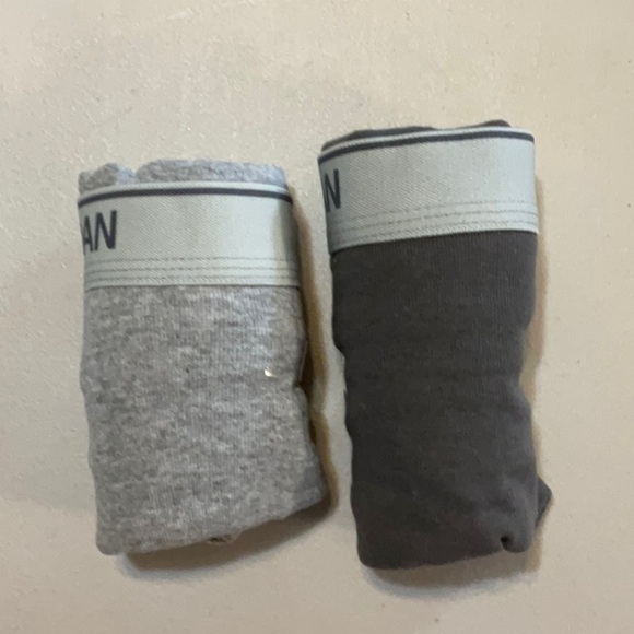 Gildan Boxer Briefs 3 Pack M 32”-34” Navy Dark Gray Light Gray New Regular Leg - Picture 5 of 7